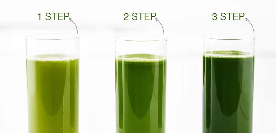 3 step juice